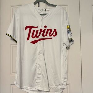 Twins White Baseball Jersey - SDSU Night